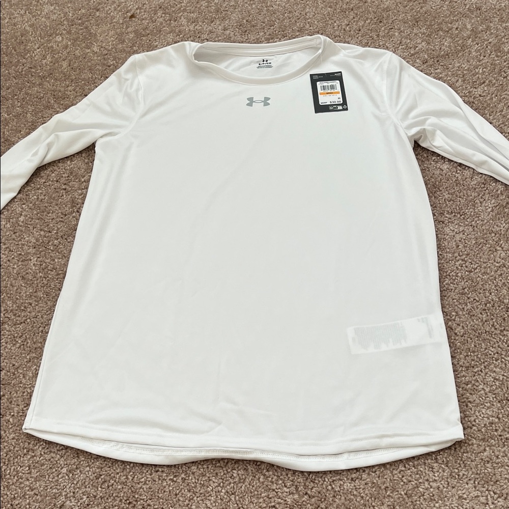 Under Armour Men’s Classic White Long Sleeve Tee